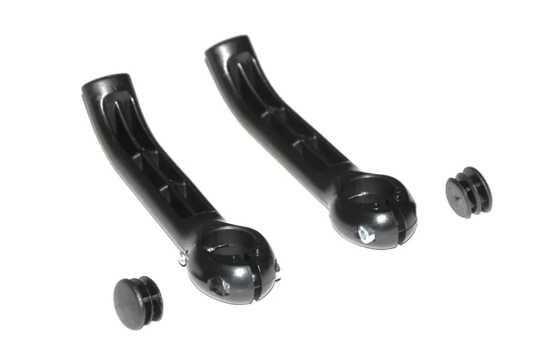 Nylon Handlebar Bar End Grips Black-1